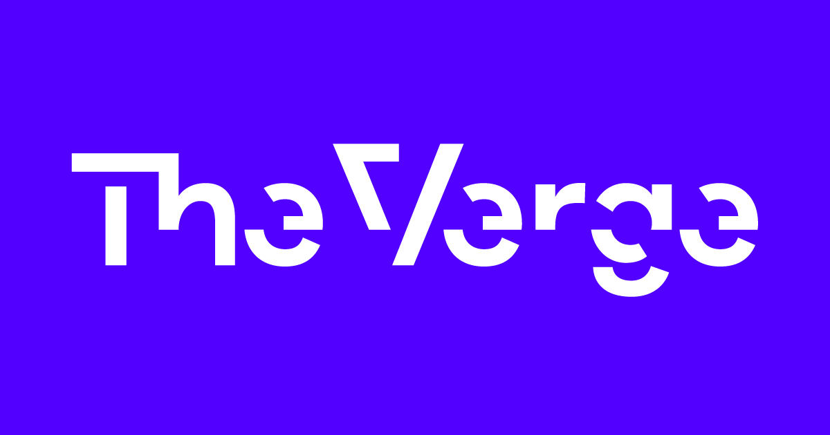 Screenshot of The Verge