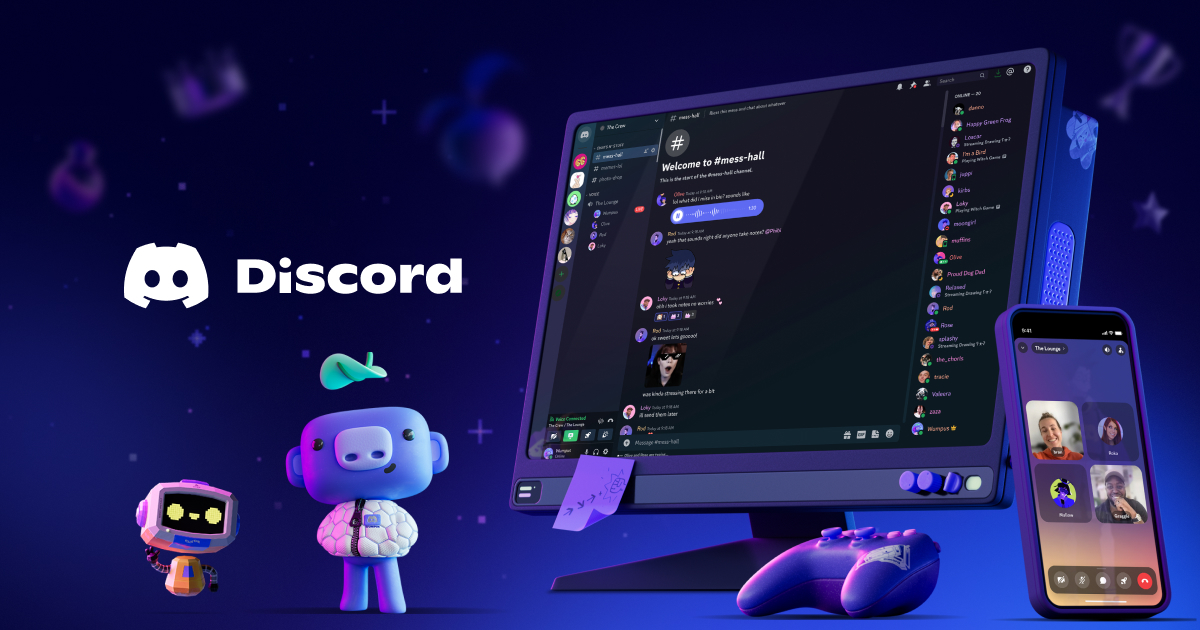 Screenshot of Discord