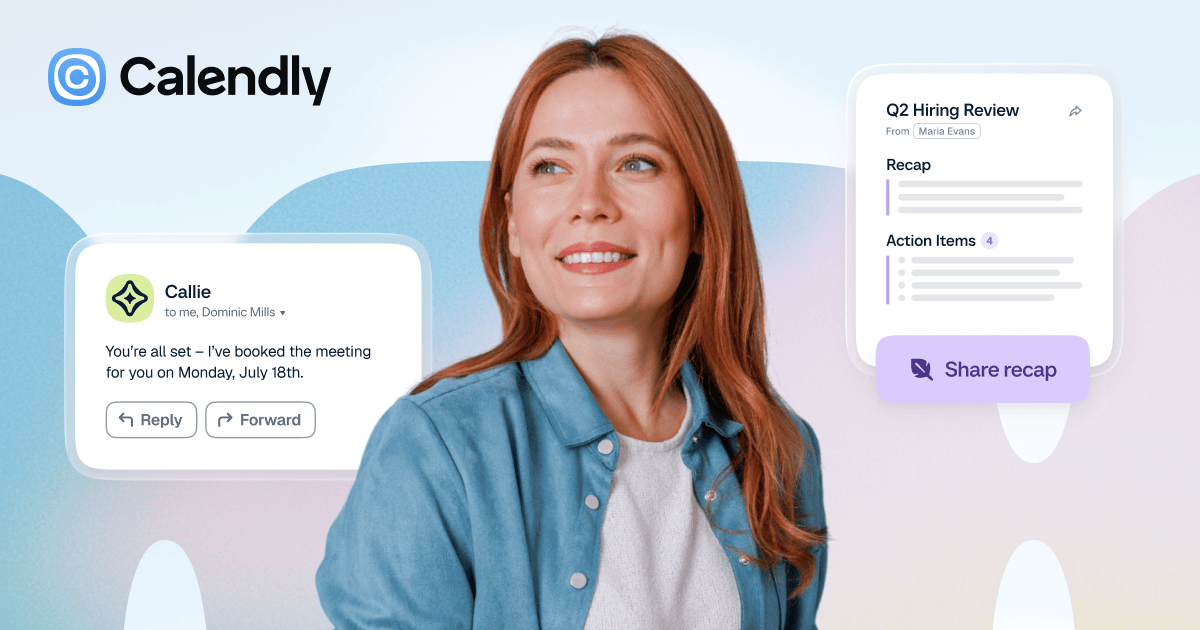 Screenshot of Calendly
