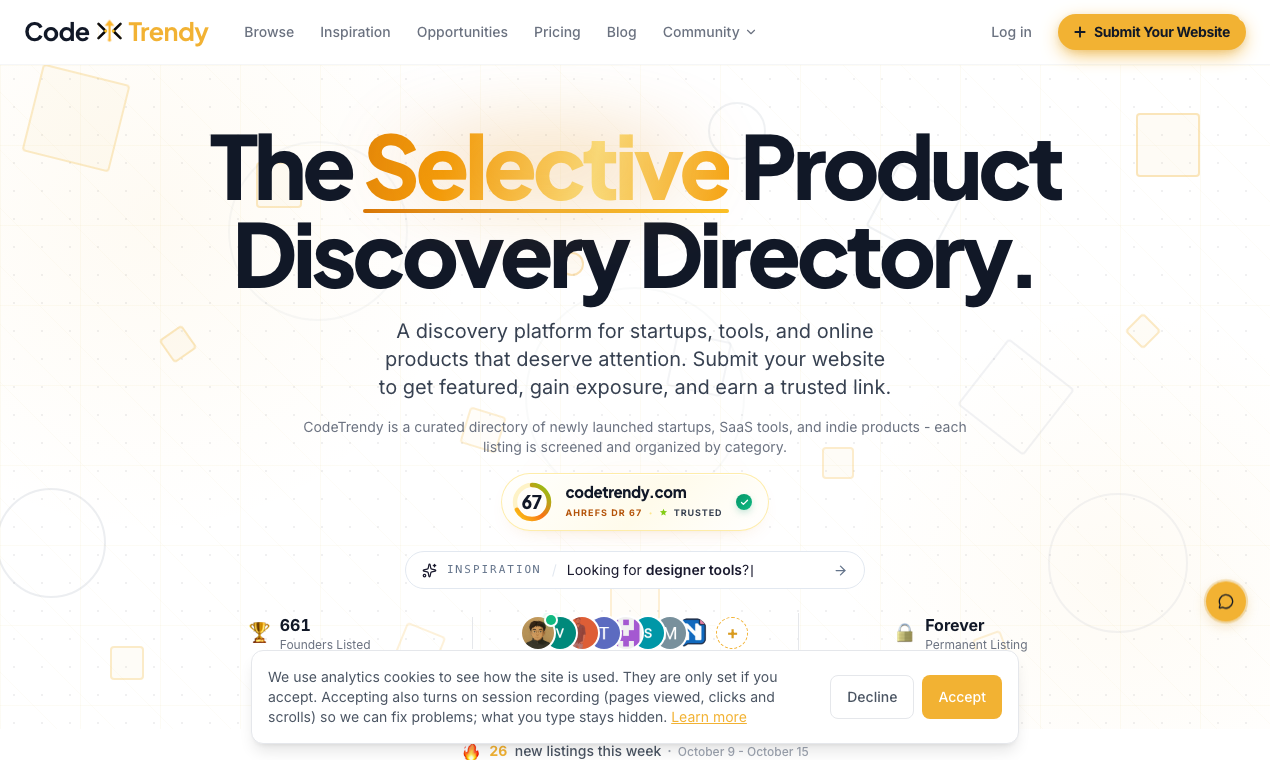 Screenshot 2 of CodeTrendy