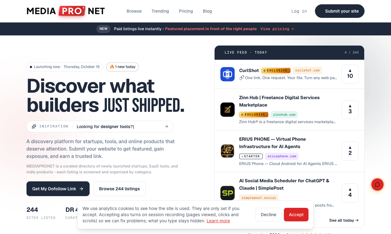 Screenshot 2 of MEDIAPRONET