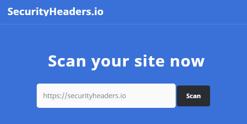 Security Headers 网站截图